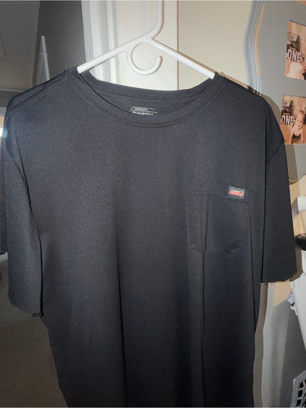 Dickies Black Short Sleeve Pocket Tee